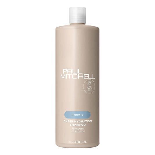 Paul Mitchell Sheer Hydration Shampoo, Moistures + Adds Shine, For Dry Hair
