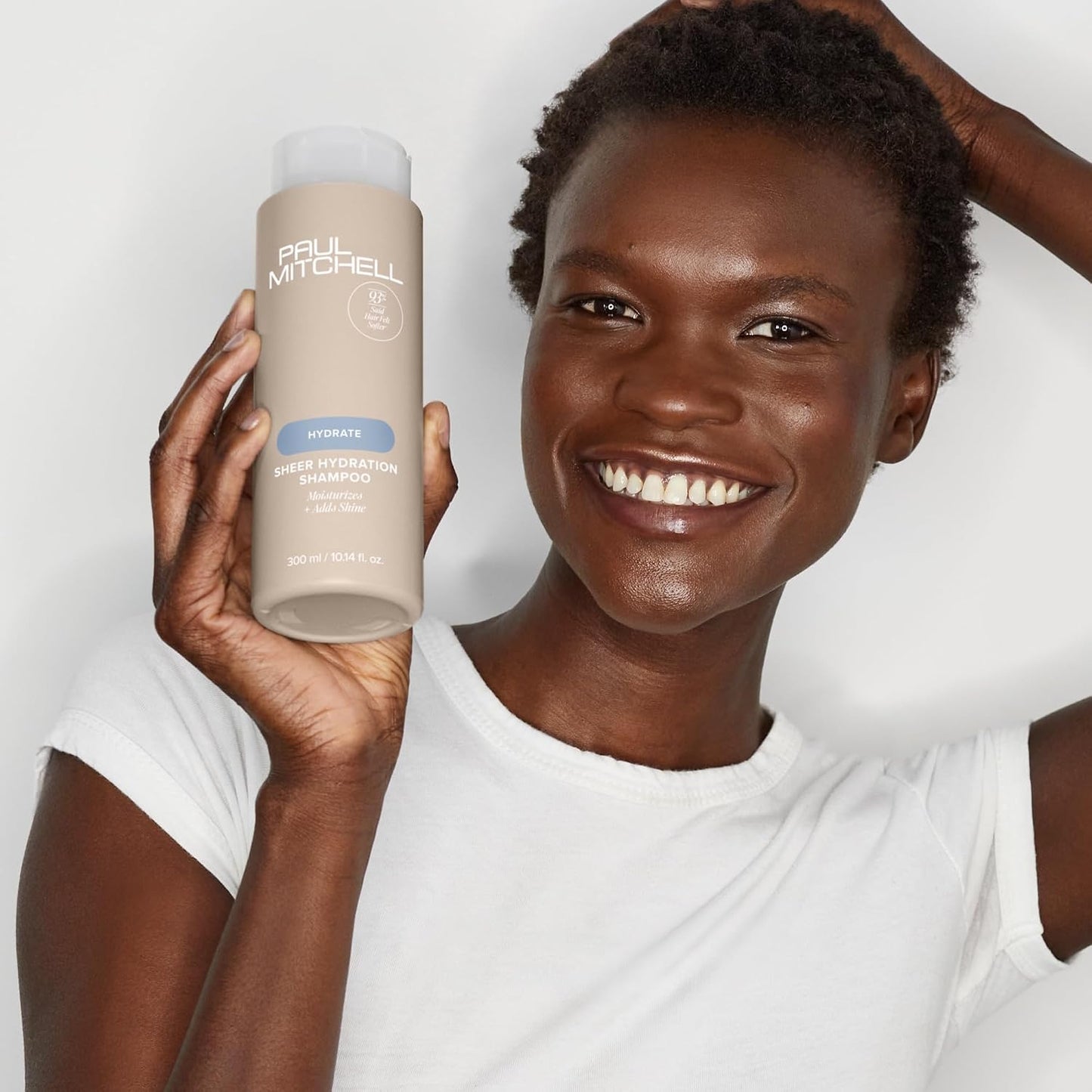 Paul Mitchell Sheer Hydration Shampoo, Moistures + Adds Shine, For Dry Hair