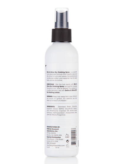 Design Essentials Mist & Shine Dry Finishing Spray
