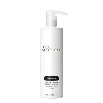 Paul Mitchell Super Clean Sculpting Gel, Firm Hold, Maximum Control + Shine, For All Hair Types