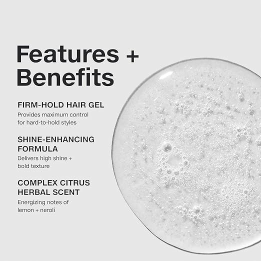 Paul Mitchell Super Clean Sculpting Gel, Firm Hold, Maximum Control + Shine, For All Hair Types